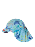 Polarn O. Pyret Kids' Sea Life Swim Hat, Blue