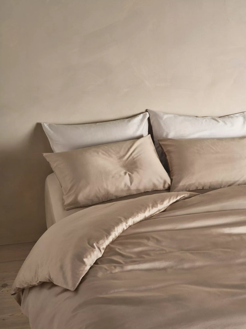 Bedfolk Luxe Cotton Sateen Double Duvet Cover