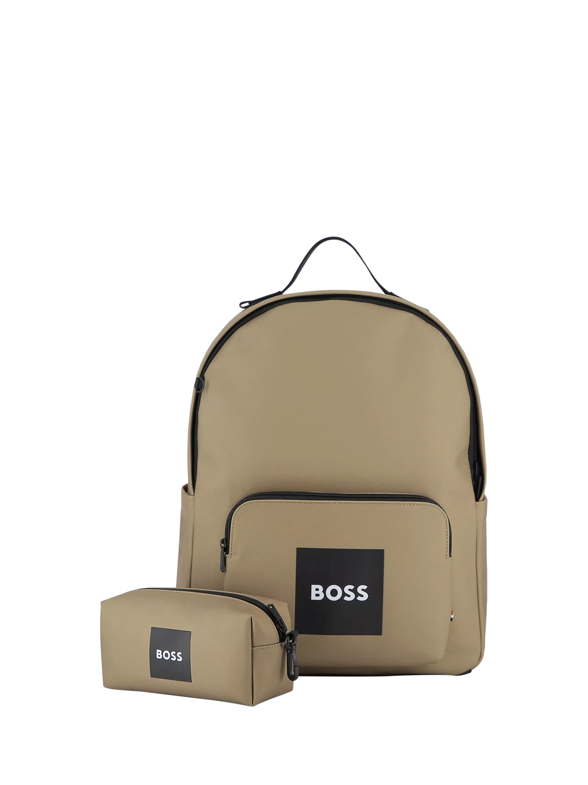 HUGO BOSS kids backpack set Dark Stone, imported from the UK