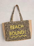 White Stuff beach bound tote bag in natural, UK version