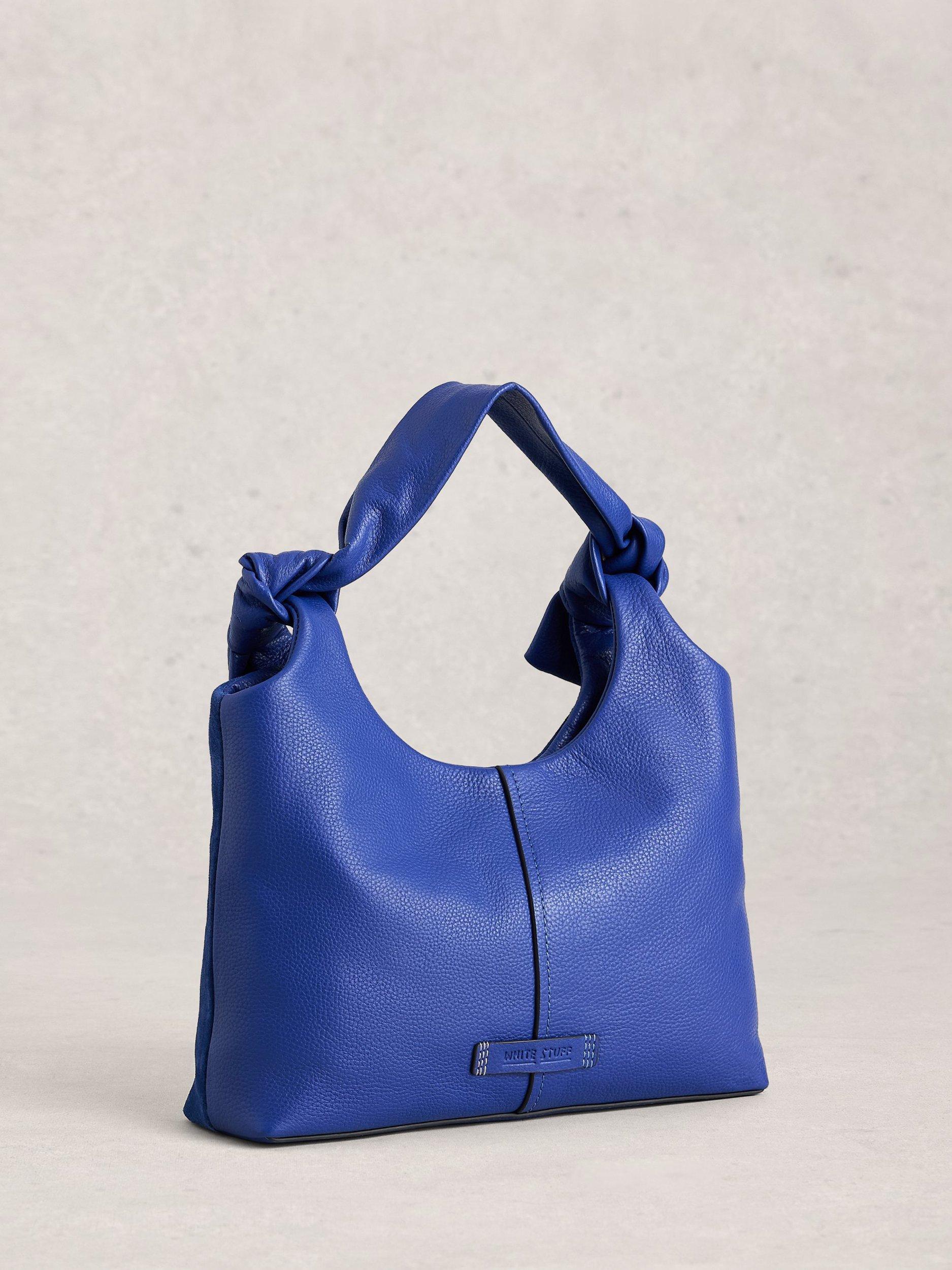 White Stuff Darla shoulder bag blue, imported from the UK