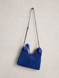 White Stuff Darla shoulder bag blue, imported from the UK