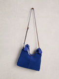 White Stuff Darla shoulder bag blue, imported from the UK