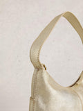 White Stuff mini leather crossbody bag in gold - British product