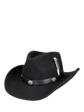 Stetson wool Western hat black, imported from the UK