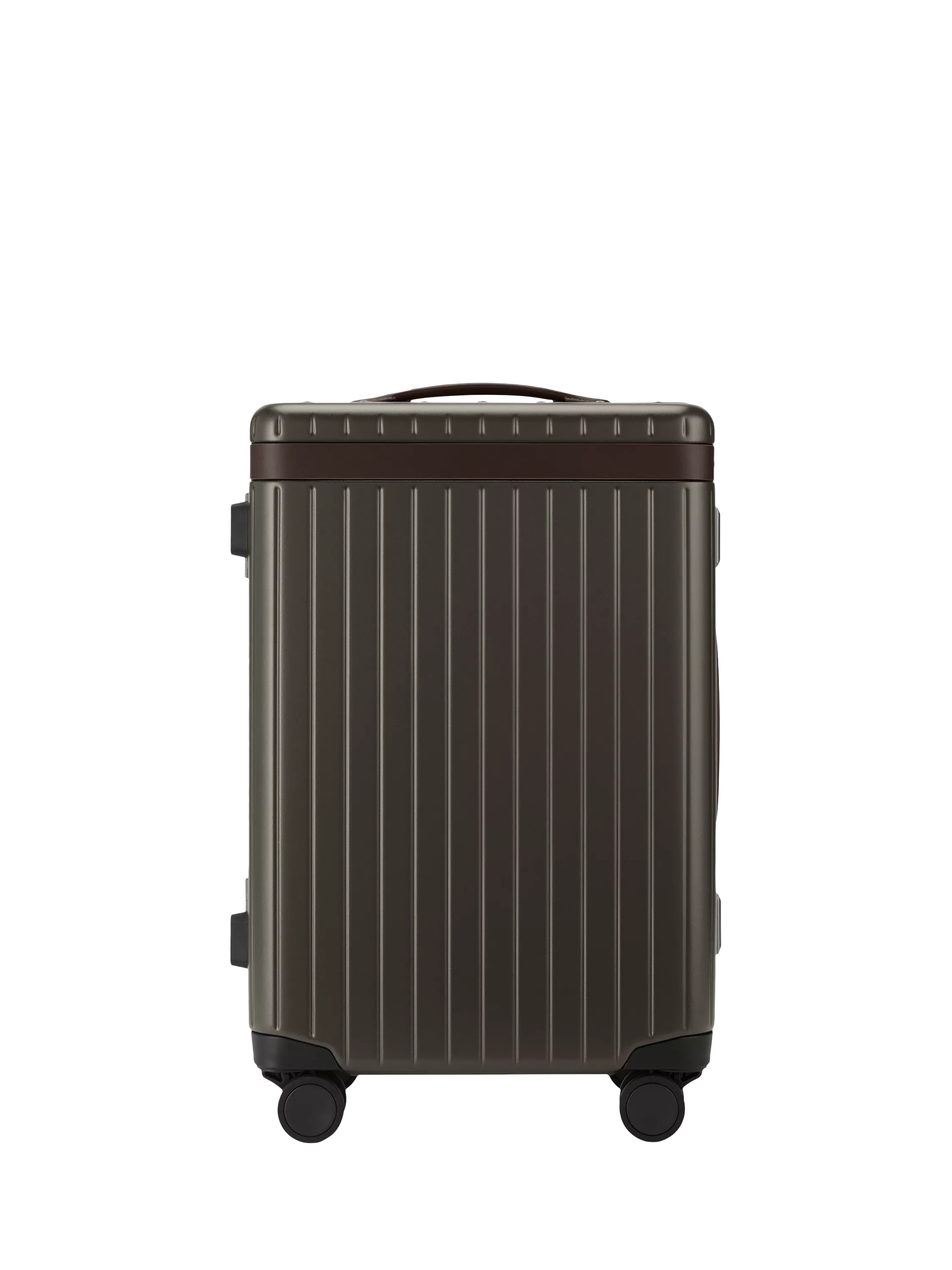 Carl Friedrik The Carry-On 4-Wheel 56cm Cabin Case, 40L, Dark Olive, One Size
