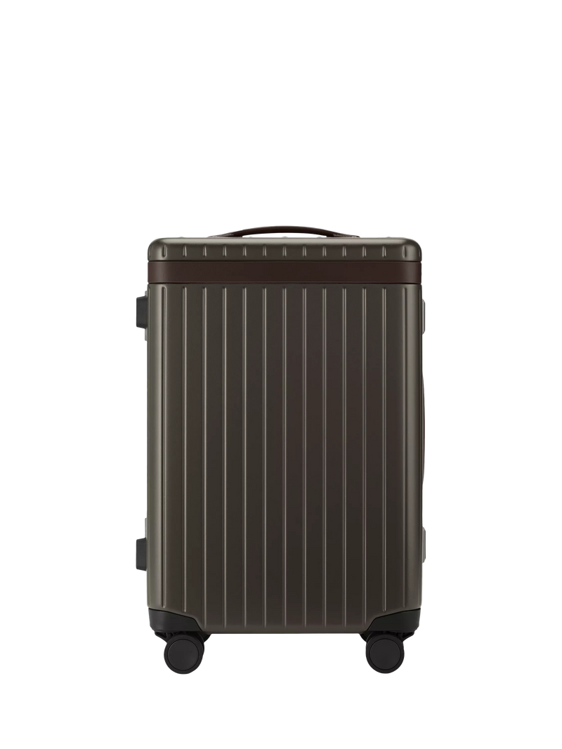 Carl Friedrik The Carry-On 4-Wheel 56cm Cabin Case, 40L, Dark Olive, One Size