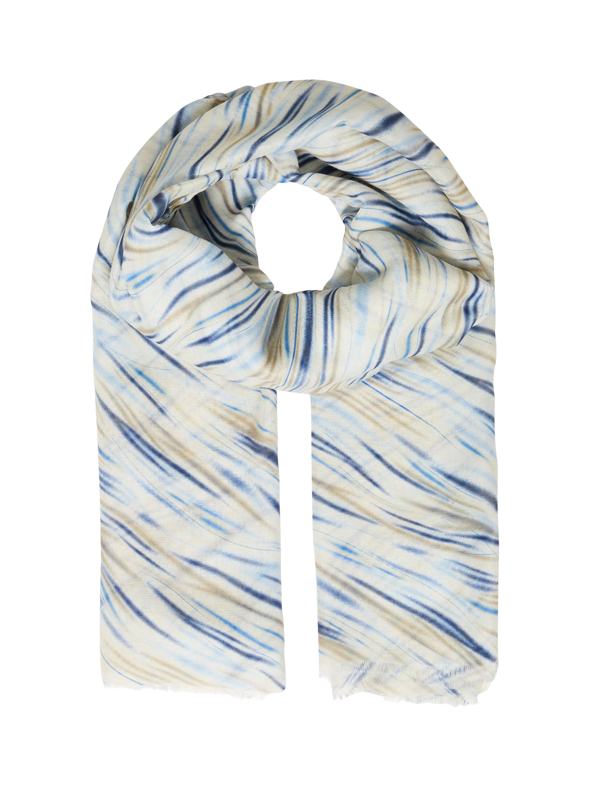ICHI Ianja Scarf Nebulas Blue, UK version