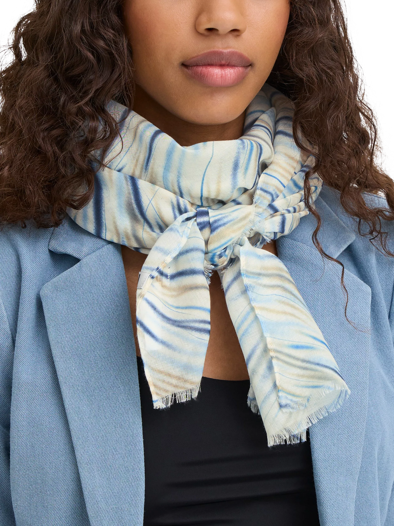 ICHI Ianja Scarf Nebulas Blue, UK version