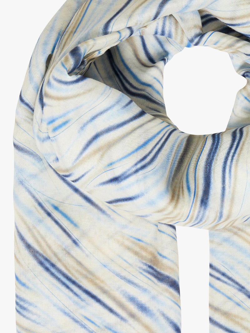 ICHI Ianja Scarf Nebulas Blue, UK version