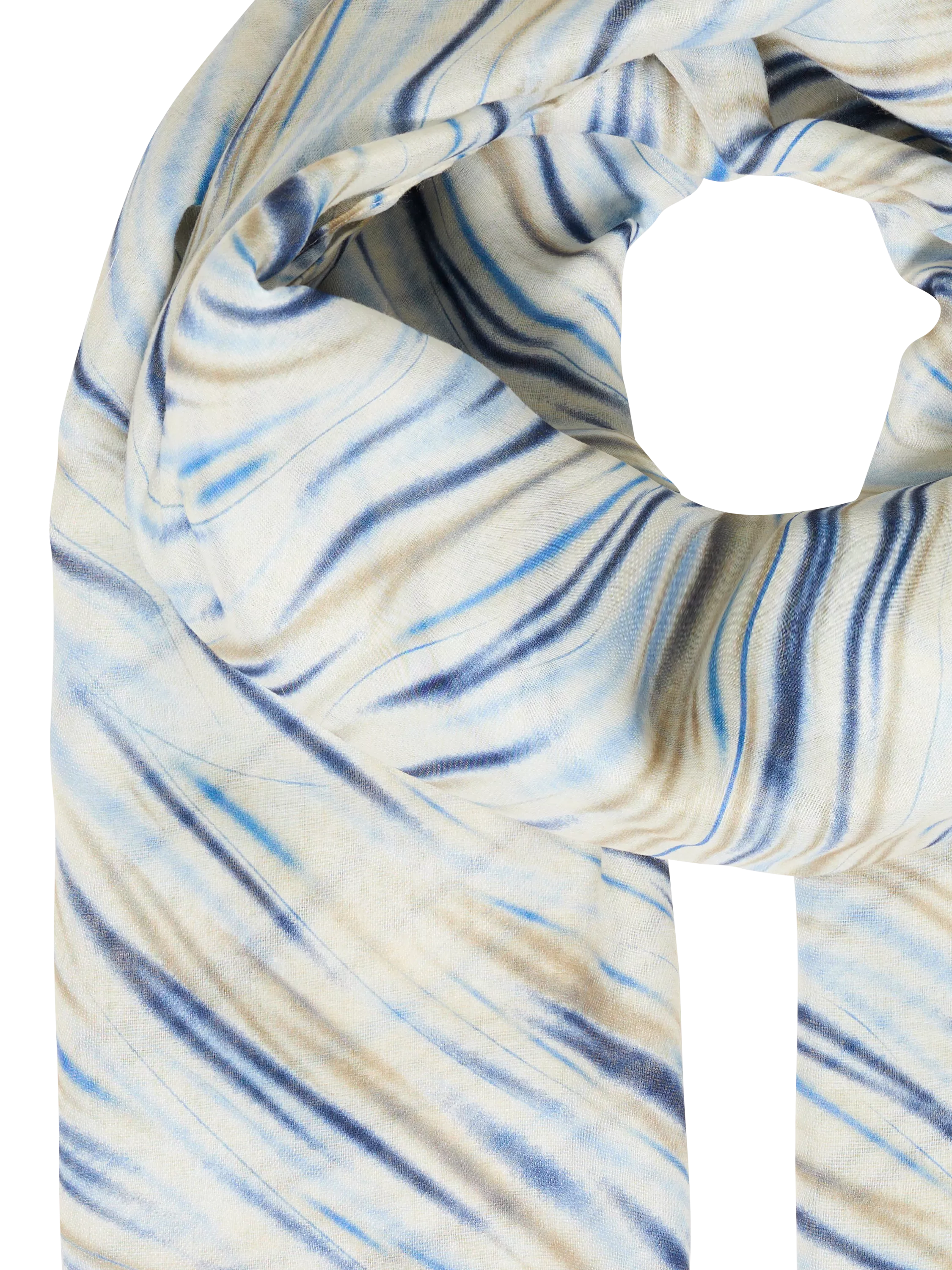 ICHI Ianja Scarf Nebulas Blue, UK version