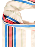 ICHI Iabida Birch striped scarf, UK version