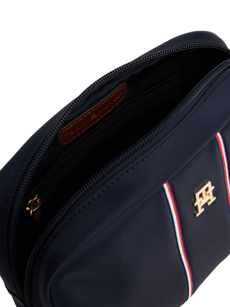 Tommy Hilfiger Popette Monogram Crossbody Camera Bag blue - British product