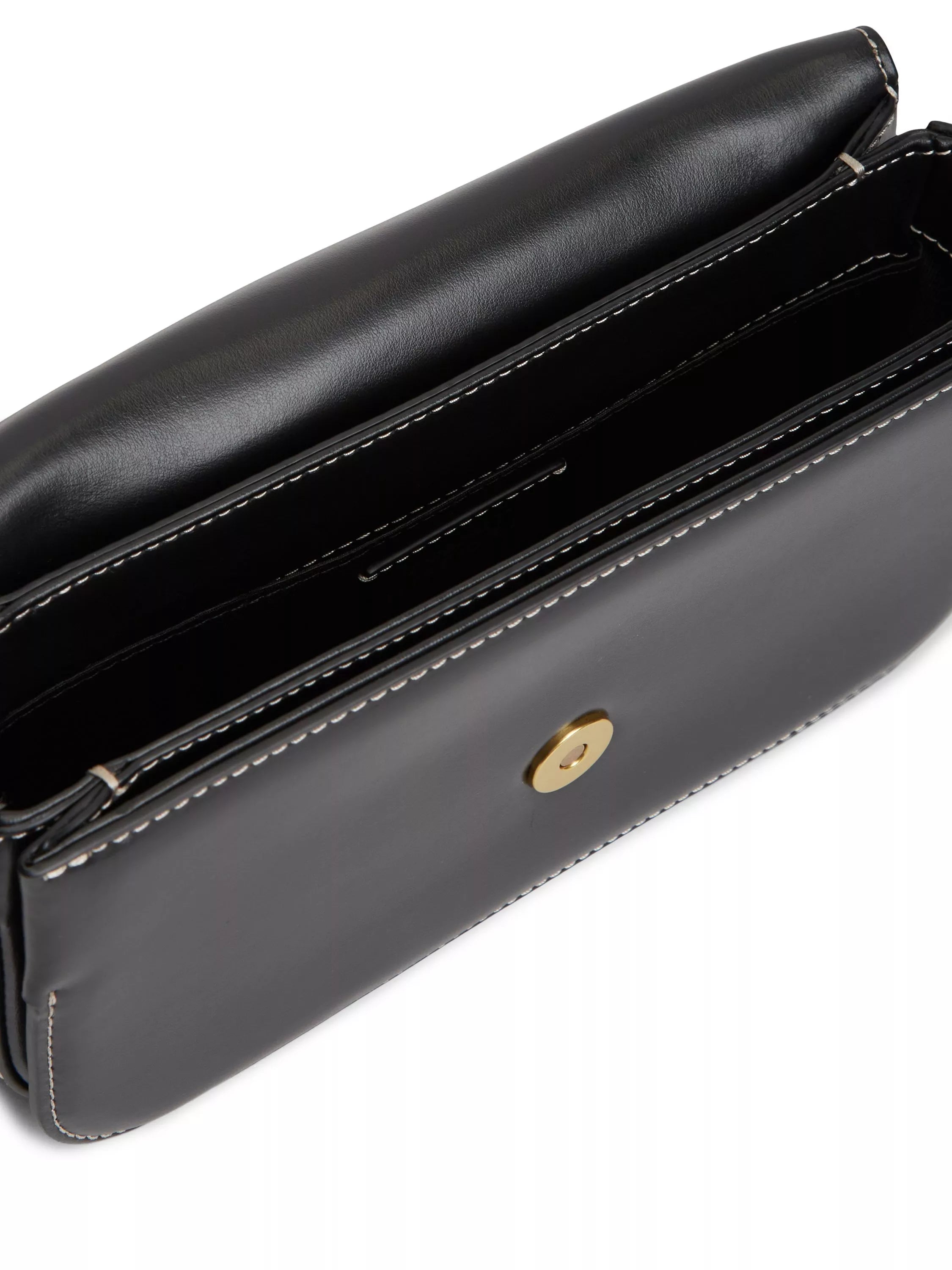 Tommy Hilfiger leather crossbody bag in black (British brand)
