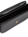 Tommy Hilfiger leather crossbody bag in black (British brand)