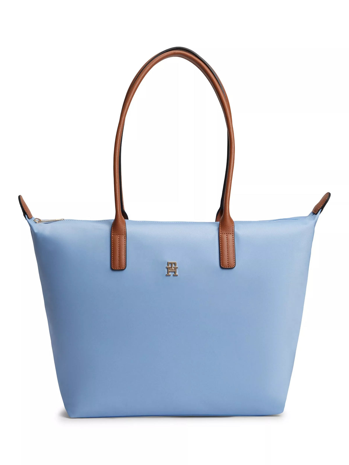 Tommy Hilfiger Popette monogram tote bag blue, imported from the UK