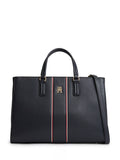 Tommy Hilfiger Daily Signature satchel in navy - British product