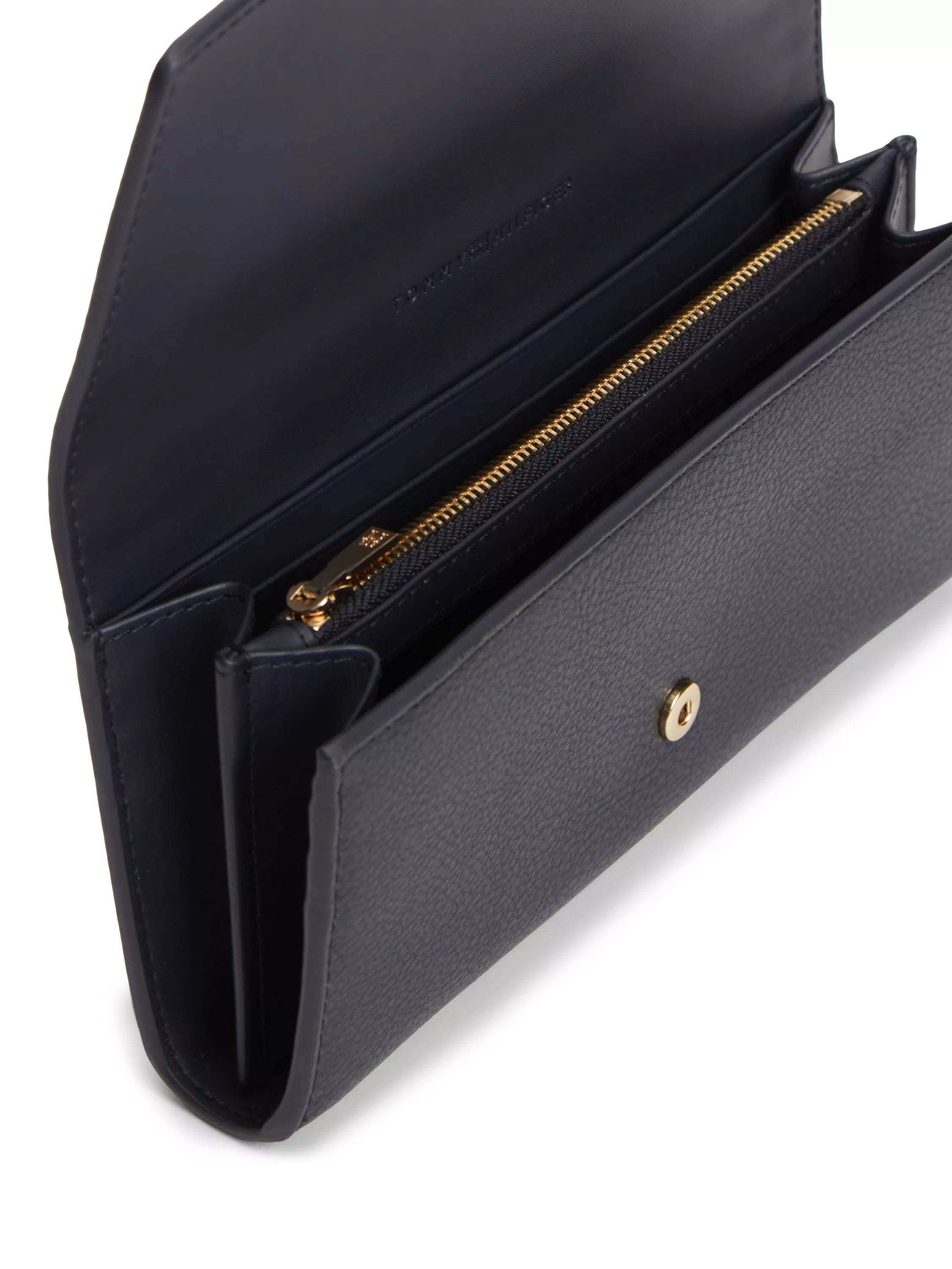 Tommy Hilfiger dark blue flap purse, UK version