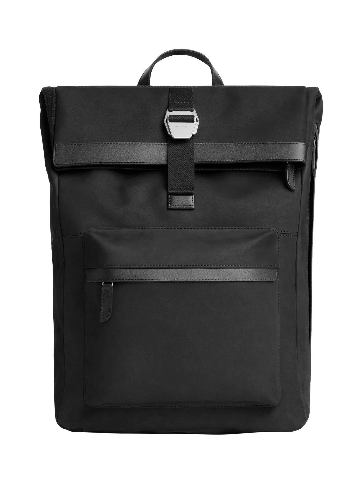 Carl Friedrik City-Hopper Fold Top Leather Backpack 23L