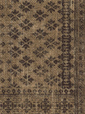 Ruggable Fernanda rug Black/Tan 90x60cm, imported from the UK