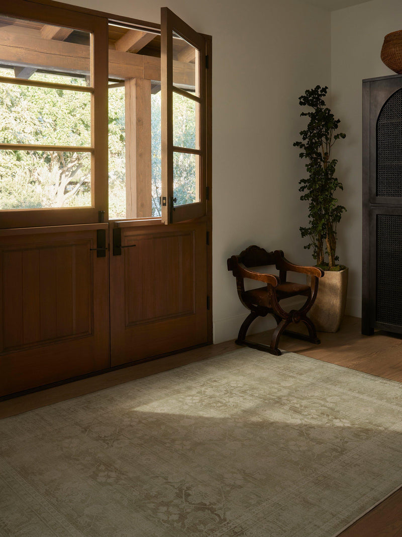 Ruggable Ophelia rug in warm neutral 90x60cm (British brand)