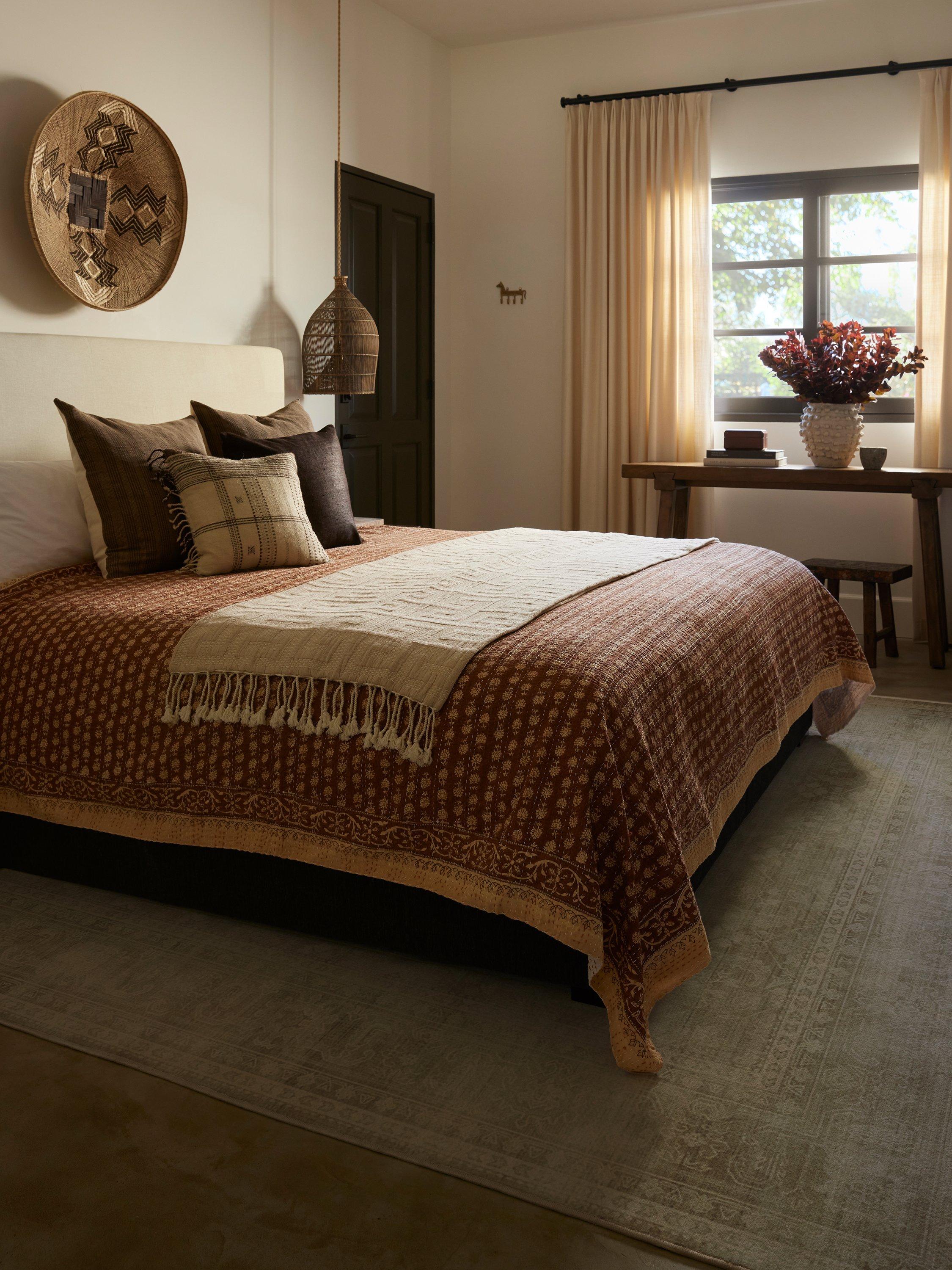 Ruggable Ophelia rug in warm neutral 90x60cm (British brand)