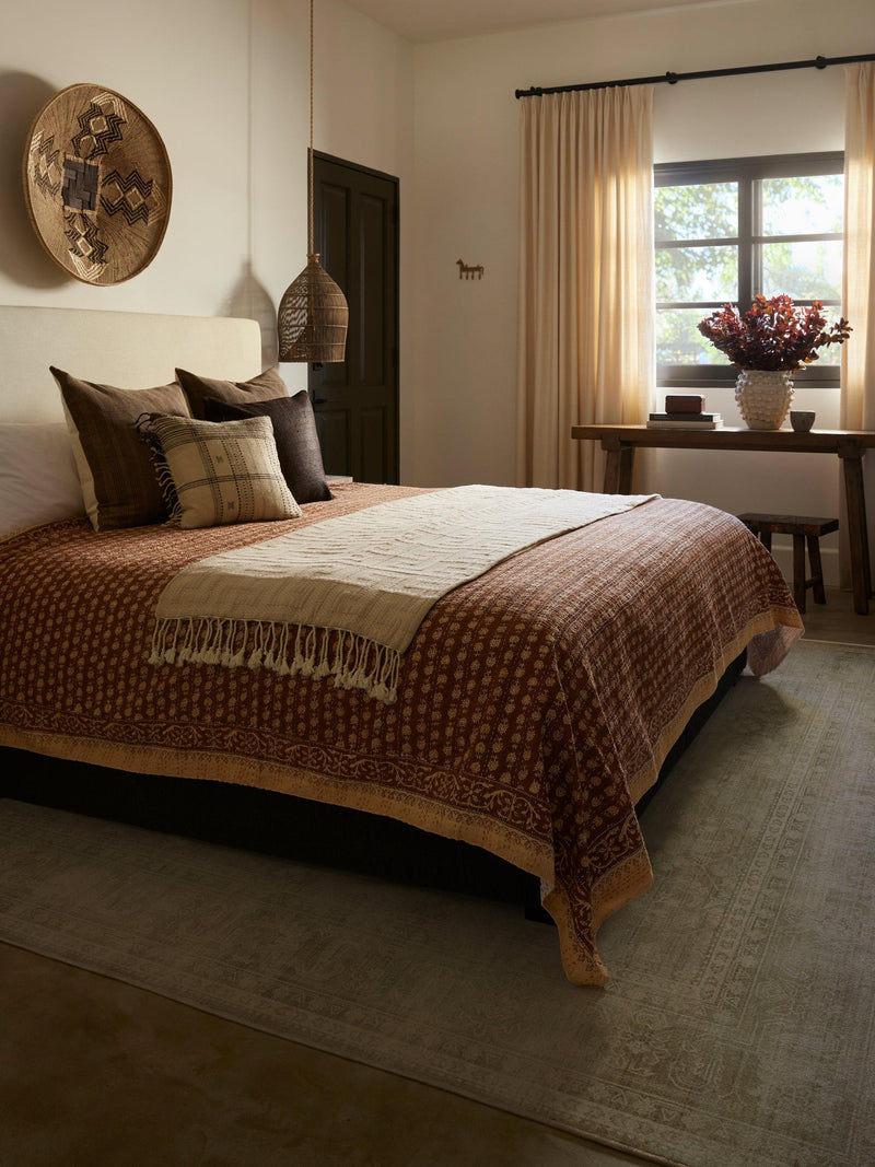 Ruggable Ophelia rug in warm neutral 90x60cm (British brand)