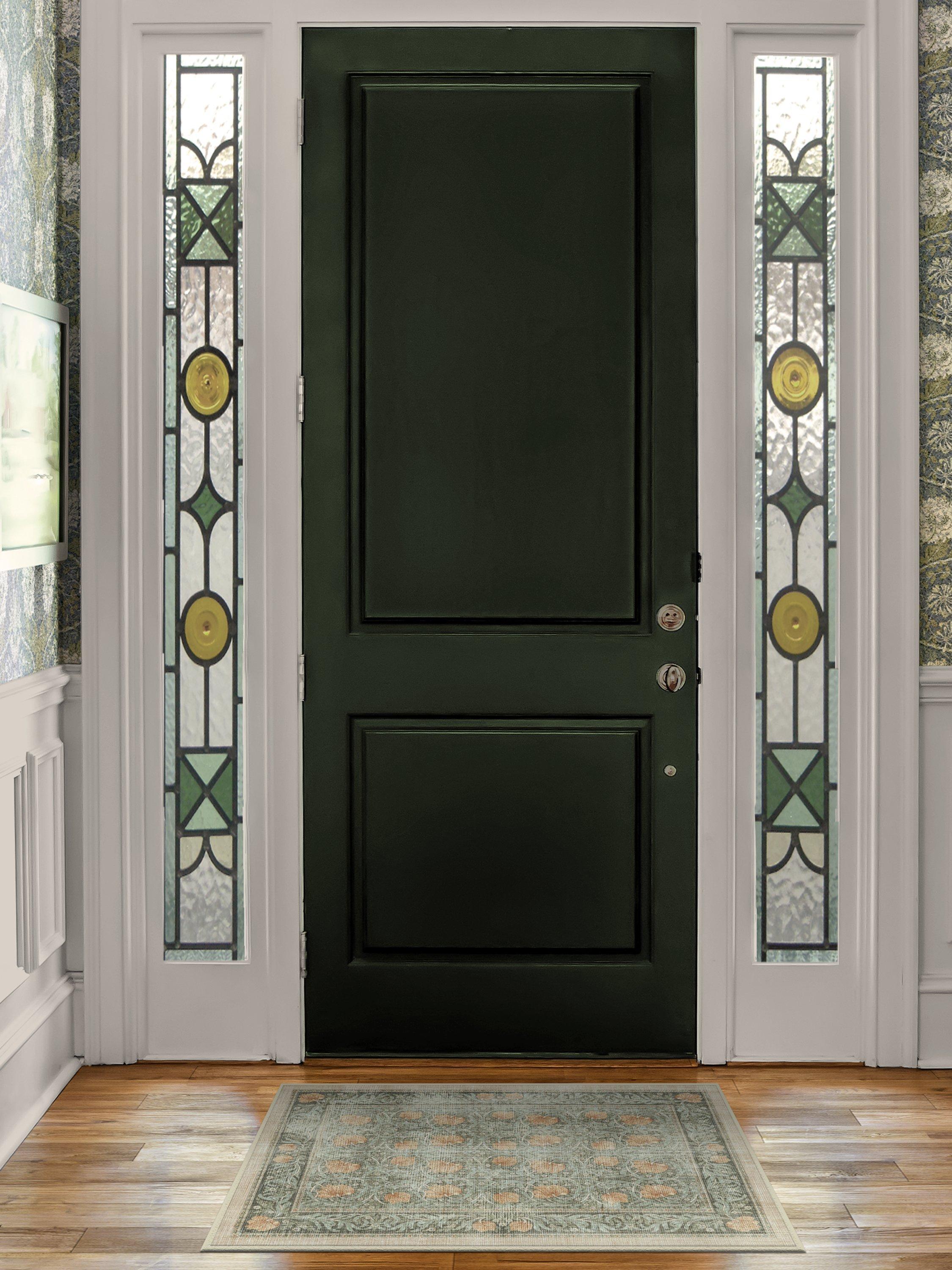 Ruggable Morris & Co Pimpernel rug jade 90x60cm, UK version