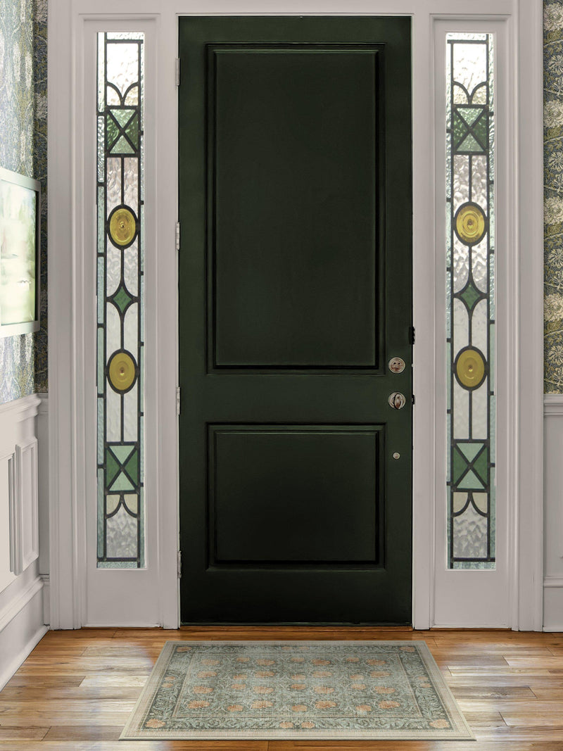 Ruggable Morris & Co Pimpernel rug jade 90x60cm, UK version