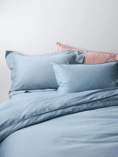 John Lewis John Lewis Washed Organic Cotton Duvet Cover Set Double- Buy online at McGrocer