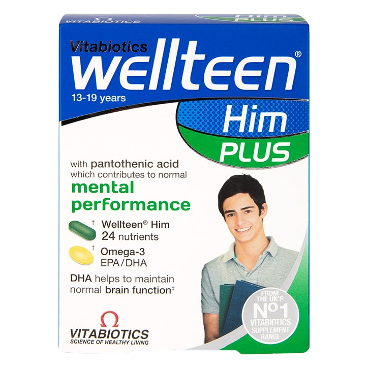 Vitabiotics Wellteen Him Plus 56 Tablets