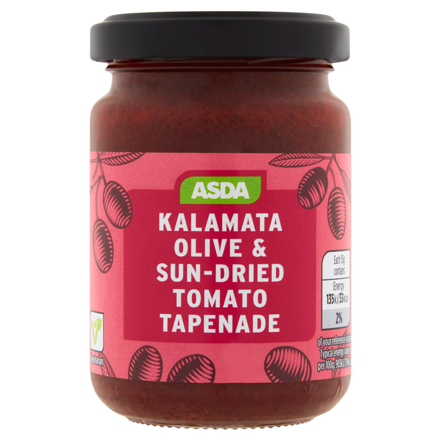 ASDA Kalamata Olive & Sun-Dried Tomato Tapenade GOODS ASDA   