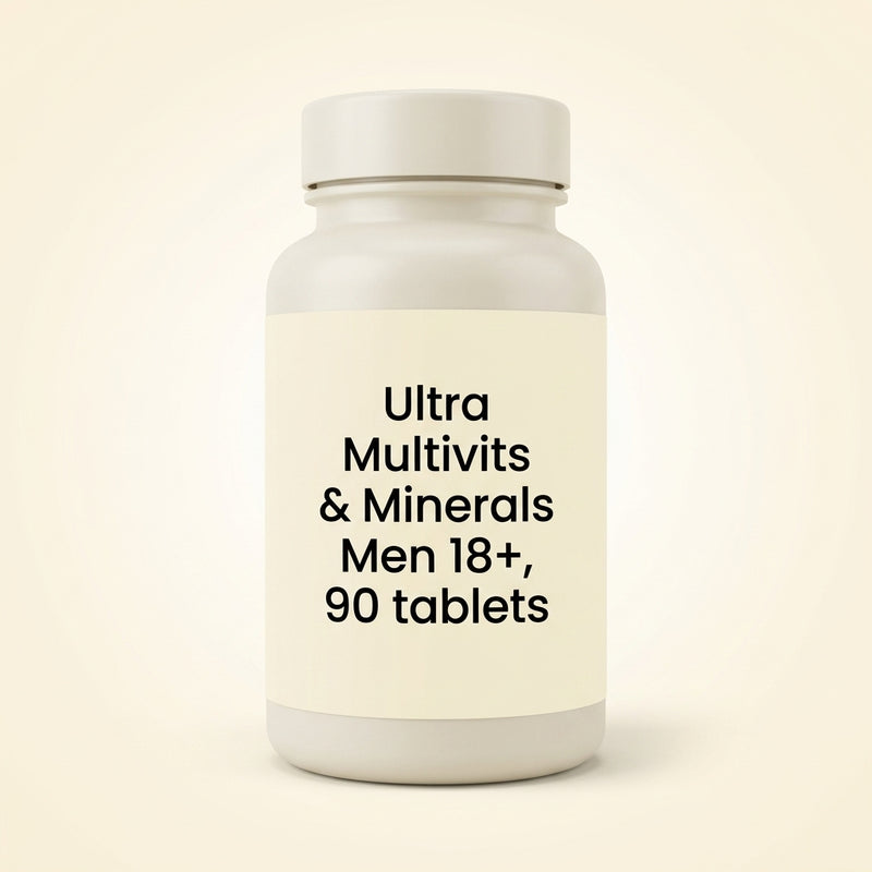 Holland & Barrett Ultra Man multivitamin tablets 90 count - British product