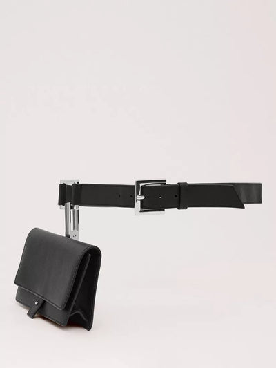 John Lewis Mango Coin Purse Pure Leather Belt, Black- Buy online at McGrocer