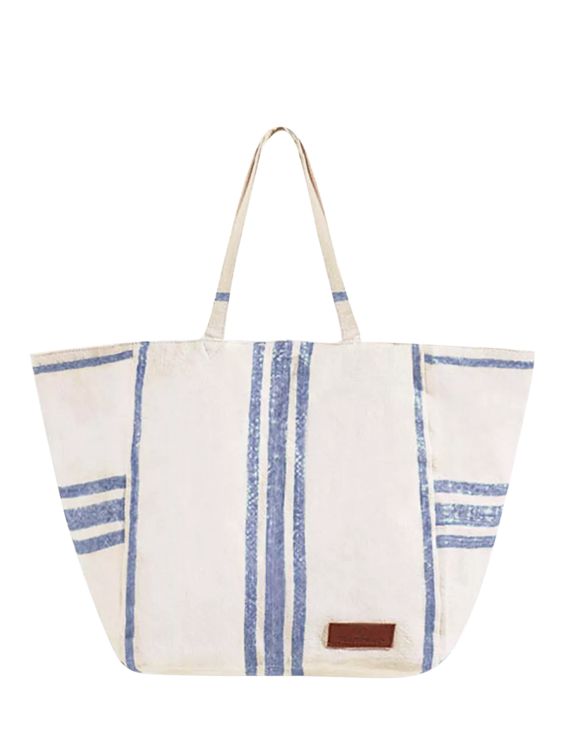 Seaspray Lucy Stripe beach bag oversized, UK version