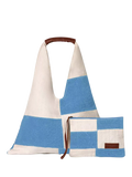 Seaspray Patchwork Beach Bag and Purse Set