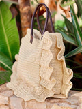 Seaspray Clara ruffle bag natural, UK version