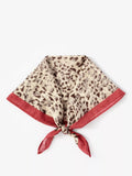 Mint Velvet leopard print scarf 64x64cm, imported from the UK
