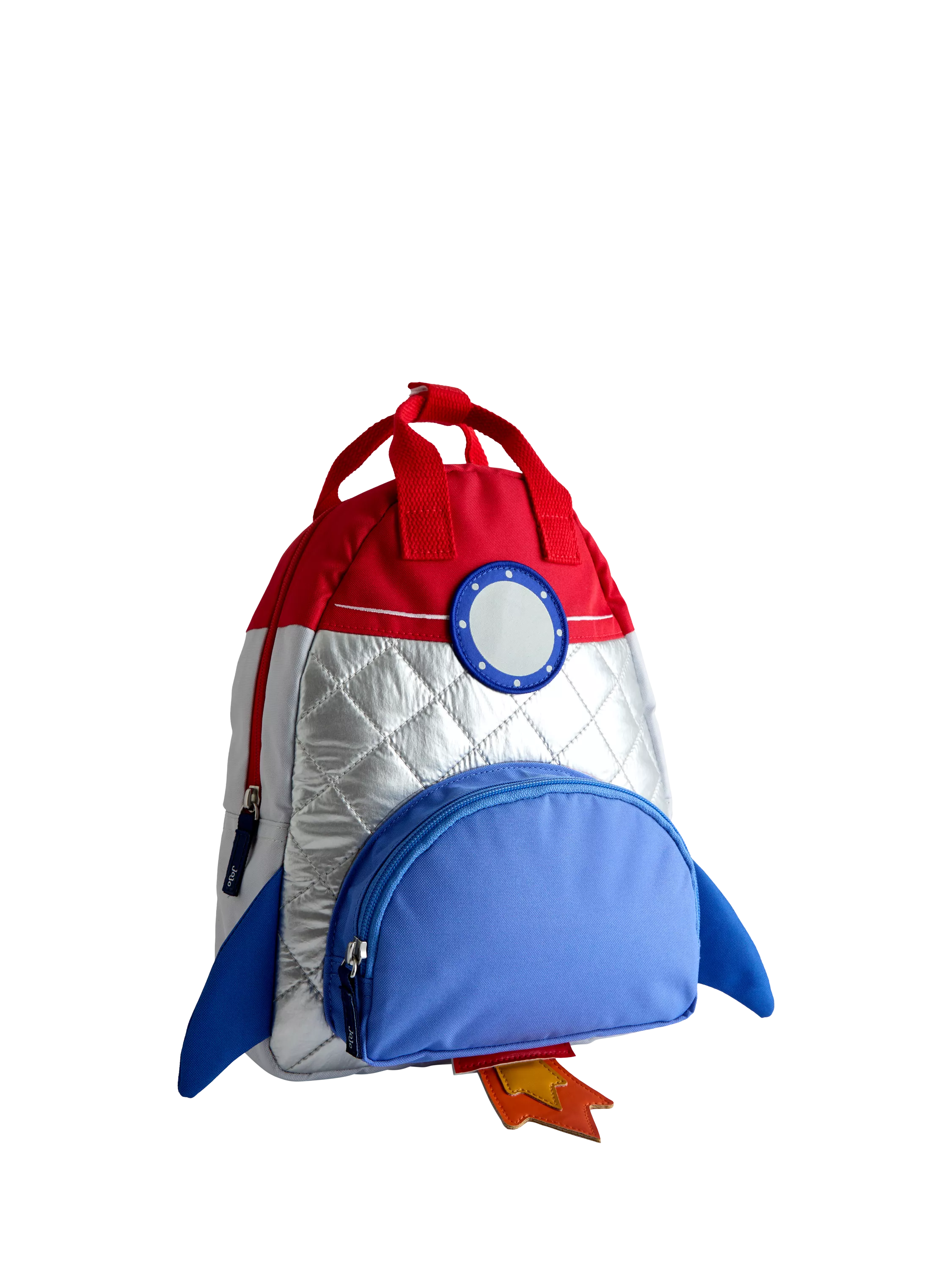JoJo Maman Bébé quilted space rocket backpack, imported from the UK