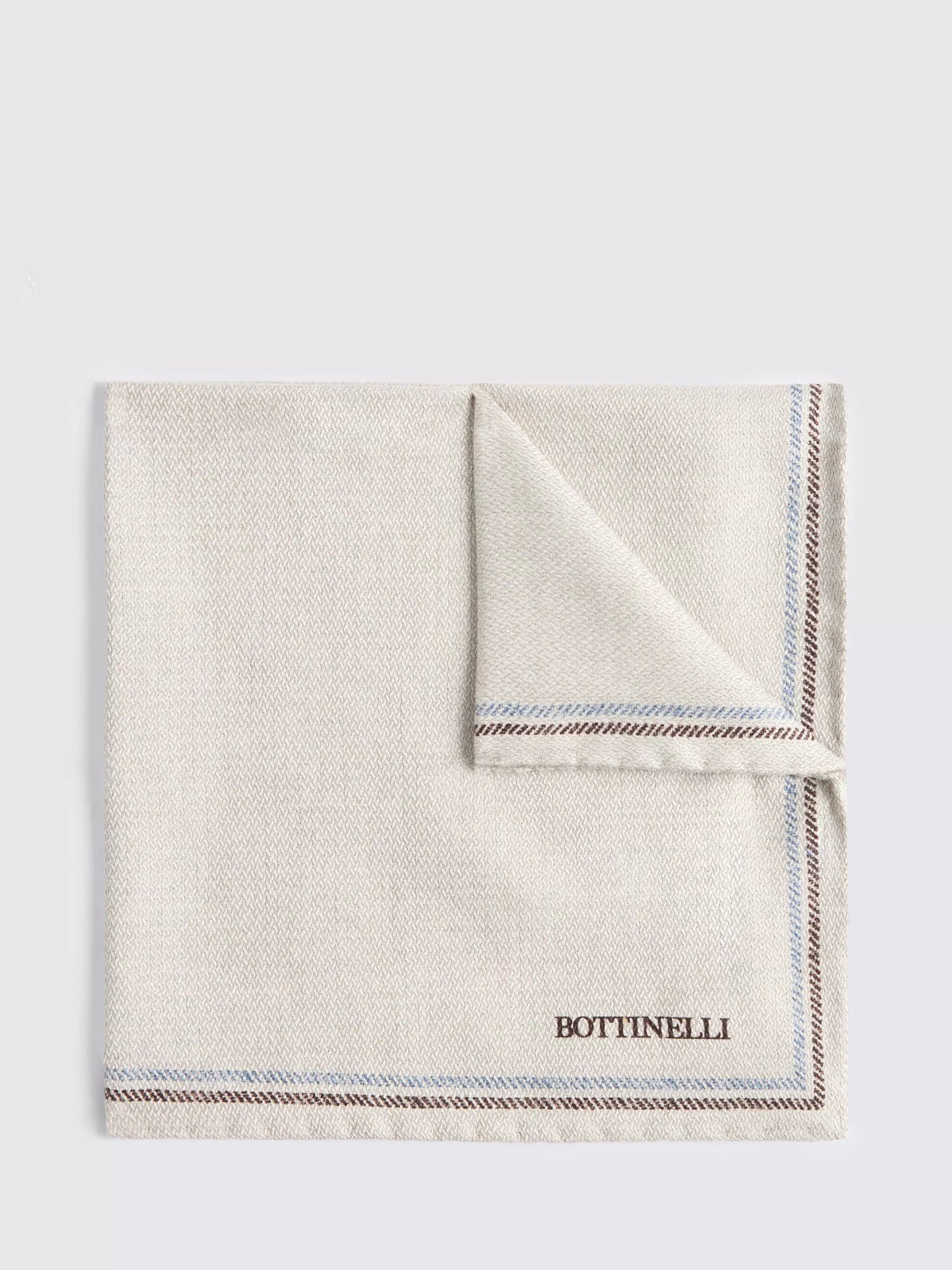 Moss Italian Silk Double Faced Pocket Square