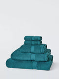 John Lewis Egyptian Cotton Face Cloth (Pack of 2), Kingfisher