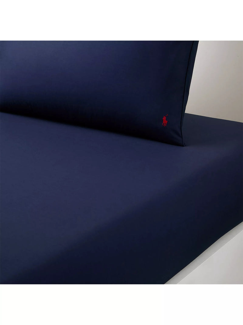 Ralph Lauren Polo Player Fitted Sheet Double