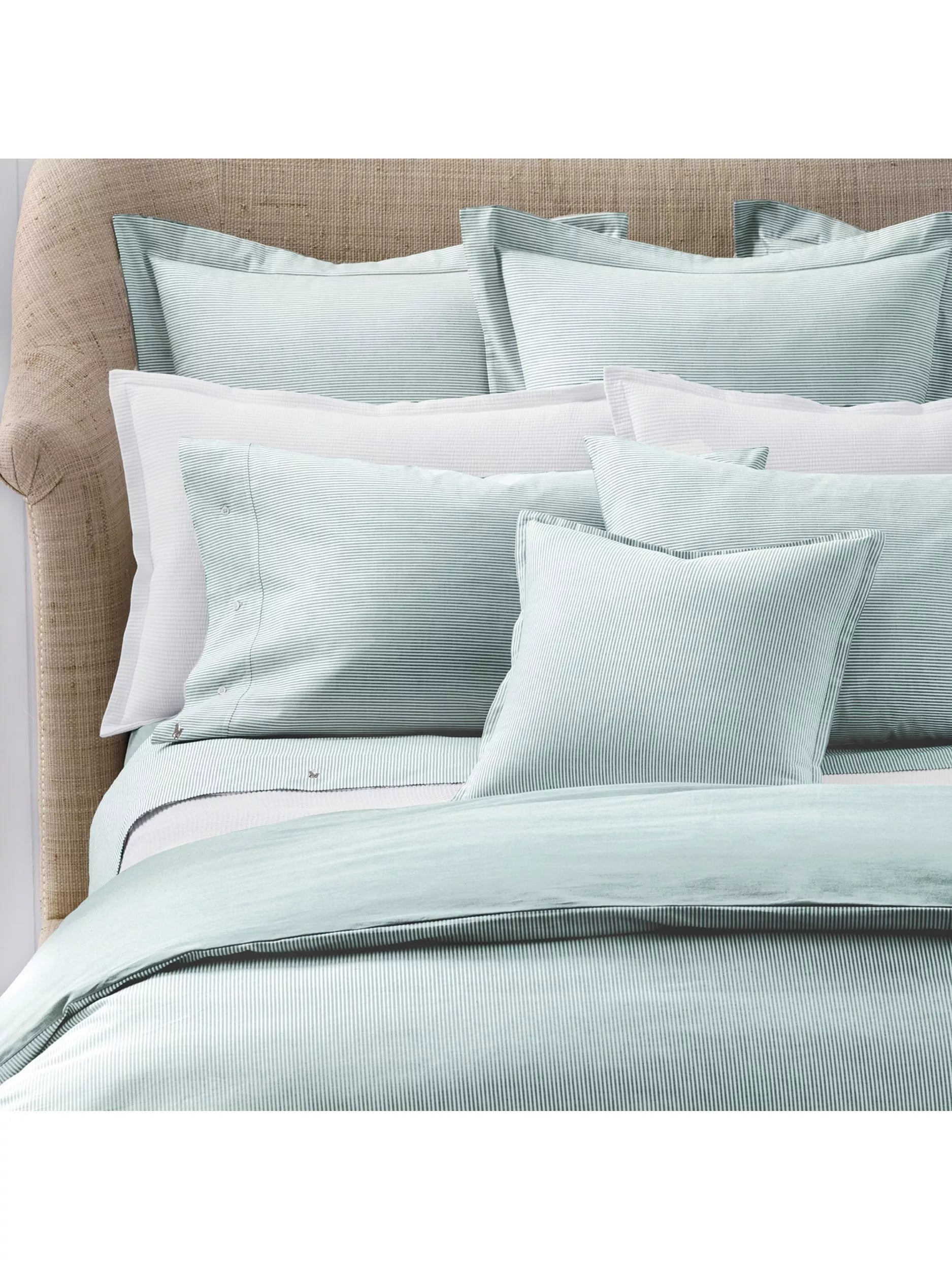 Ralph Lauren Oxford Bedding Standard Pillowcase Pair
