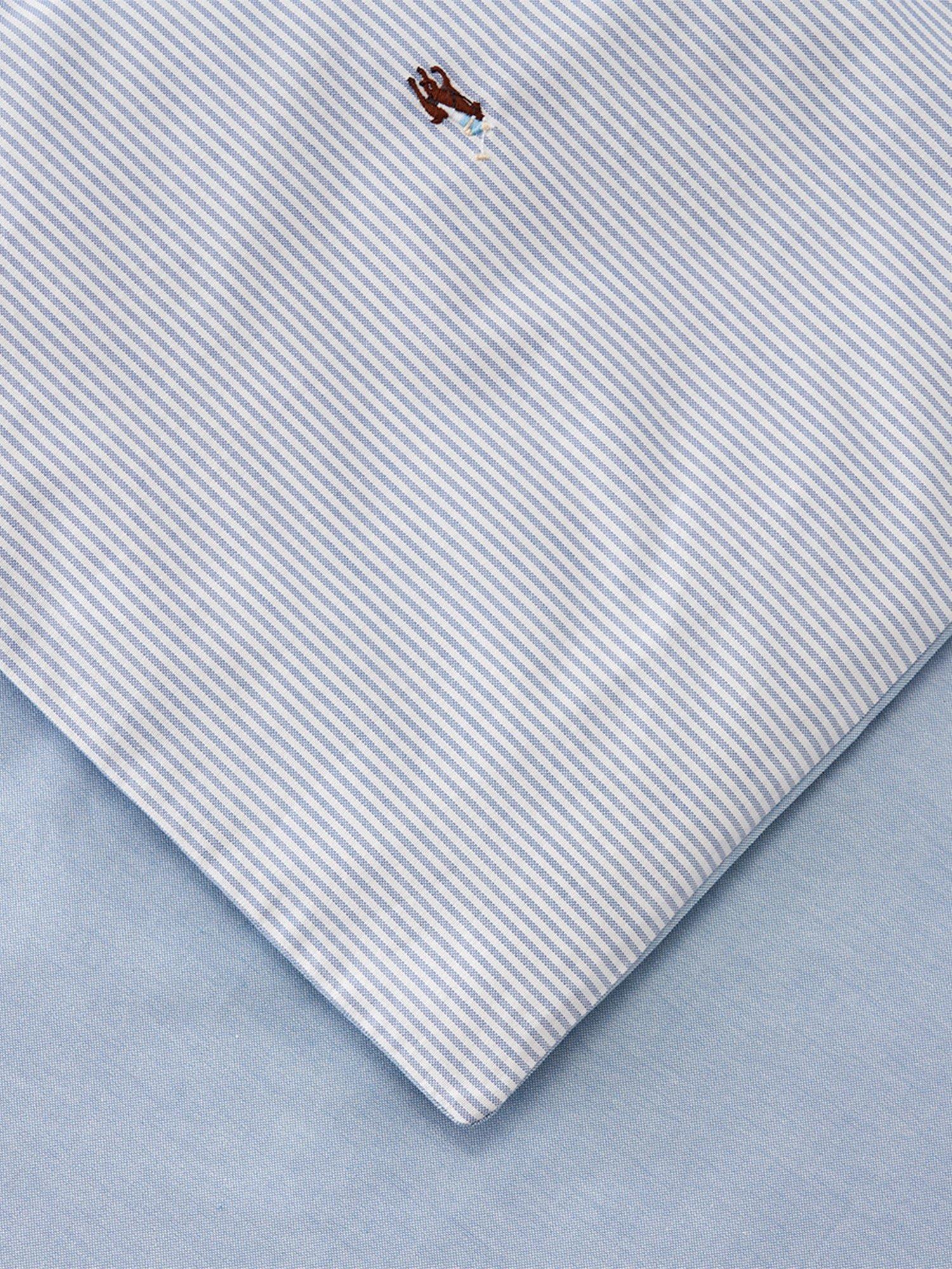Ralph Lauren Oxford striped pillowcase pair 50x75cm, imported from the UK