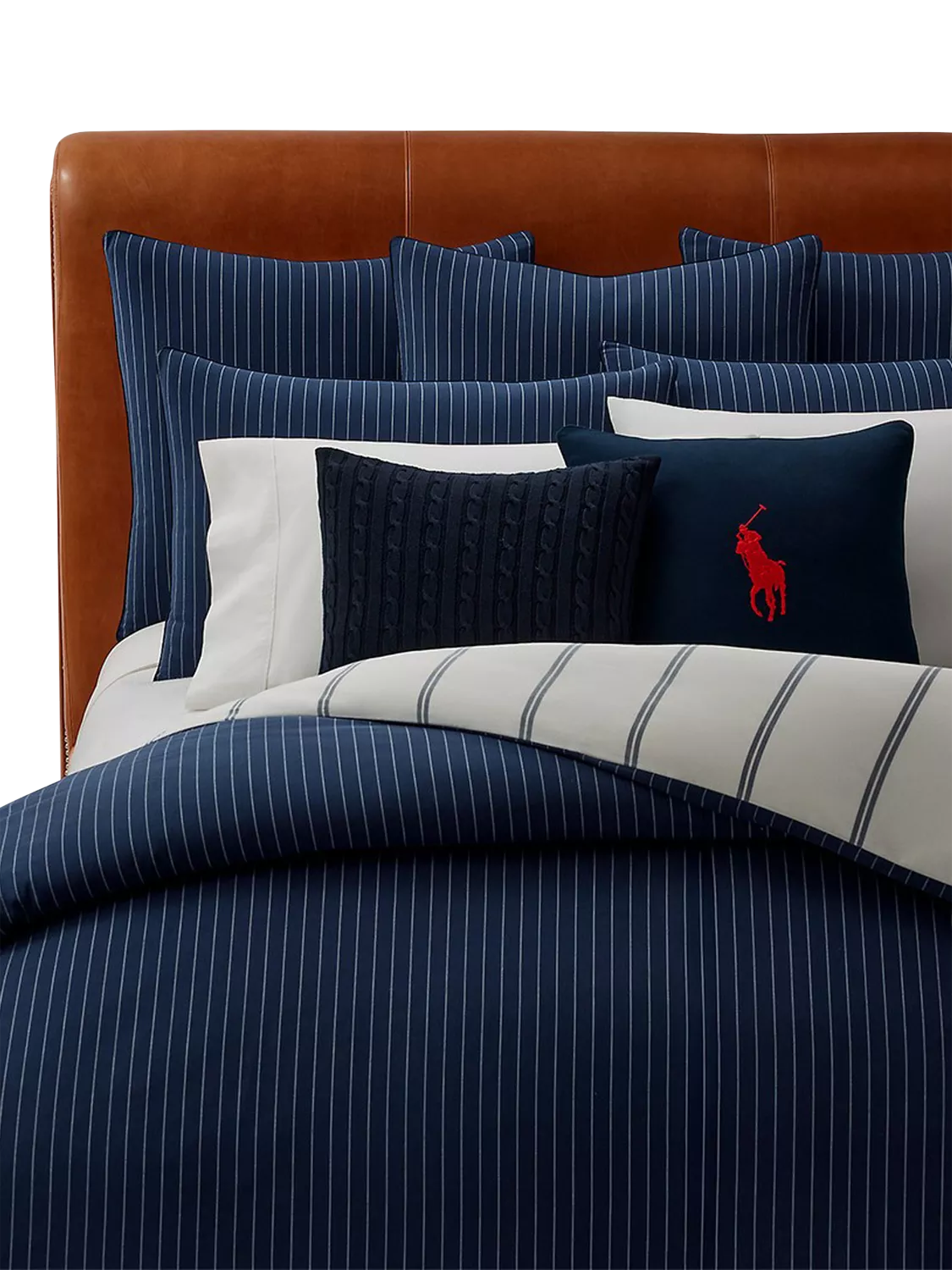 Ralph Lauren Kerrigan reversible bedding navy - British product