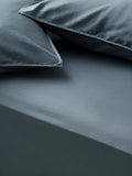 John Lewis Washed Organic Cotton Fitted Sheet Double