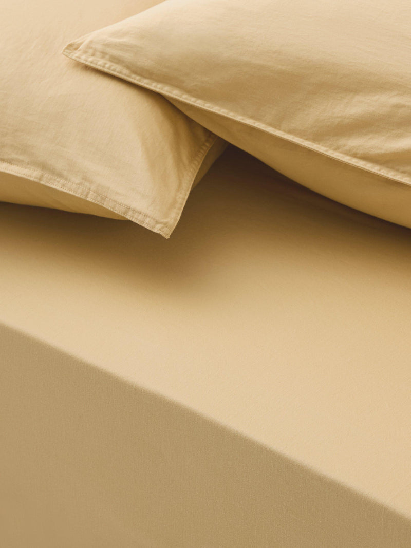John Lewis washed organic cotton fitted sheet double (British brand)