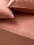 John Lewis Washed Organic Cotton Fitted Sheet Double