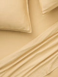 John Lewis Washed Organic Cotton Flat Sheet Double