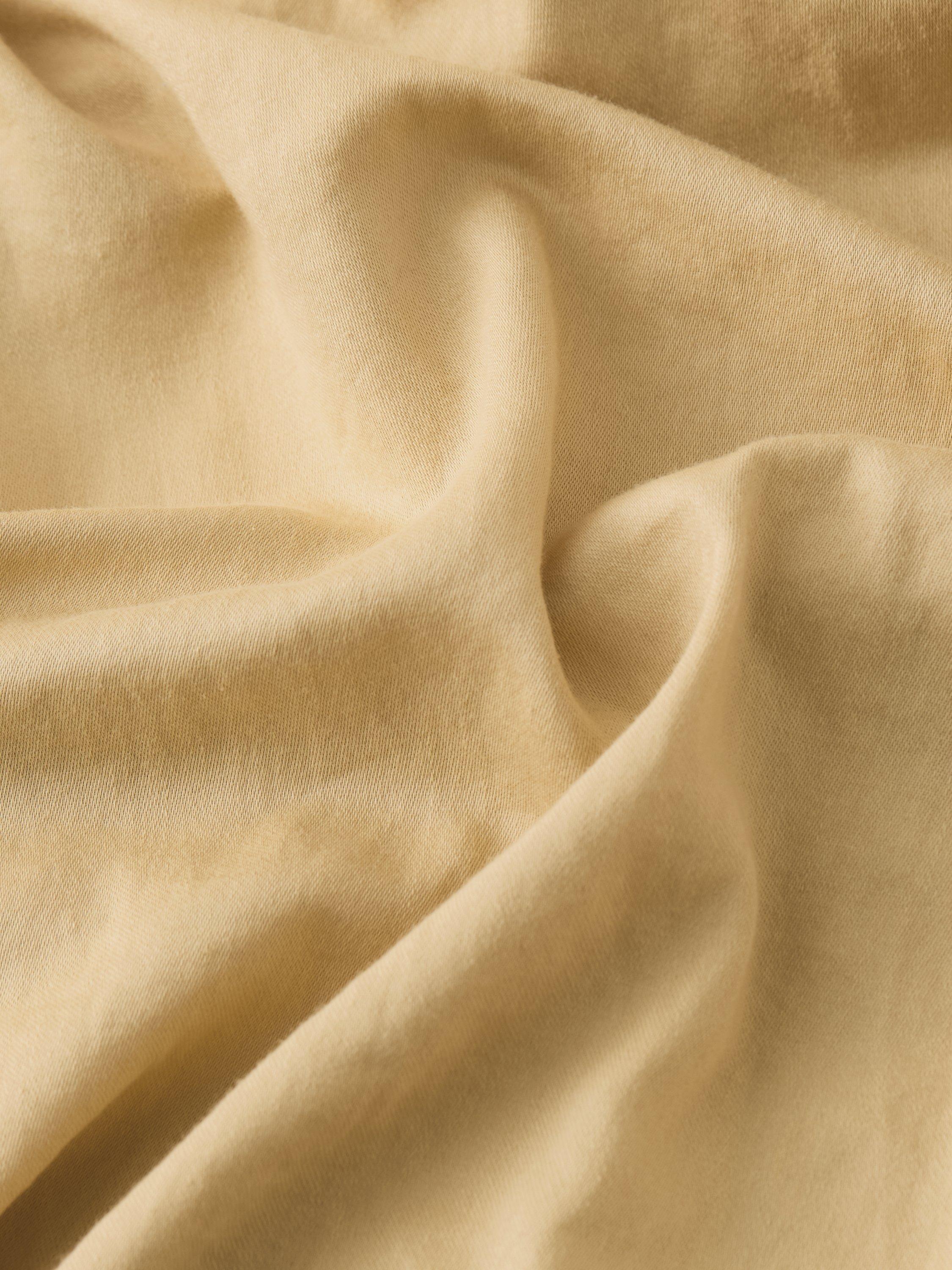 John Lewis washed organic cotton flat sheet double (British brand)